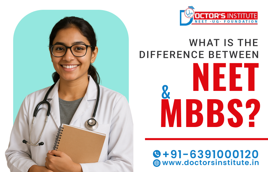What is the Difference Between NEET and MBBS Exam? – Complete Guide by Doctor’s Institute