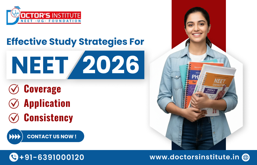 Effective Study Strategies for NEET 2026: Coverage, Application & Consistency- Doctor’s Institute