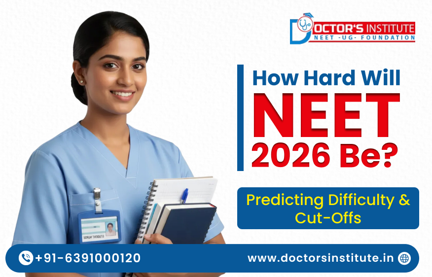 How Hard Will NEET 2026 Be? Difficulty Predictions & Expected Cut-off Analysis