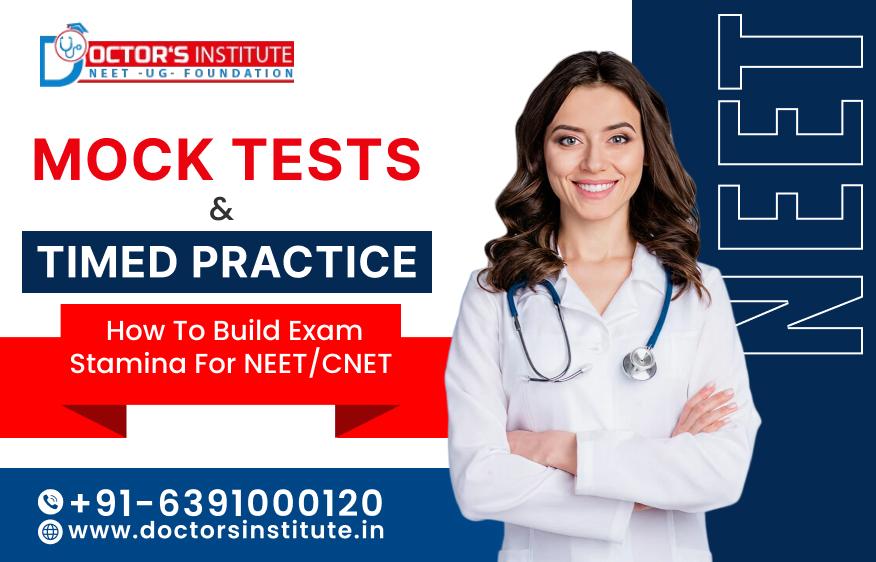 How to Crack NEET and CNET in 2026 Using Mock Tests – Doctor’s Institute