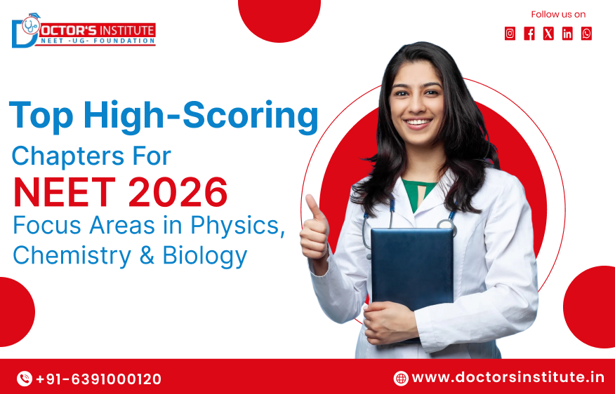 Top High-Scoring Chapters for NEET 2026: Focus Areas in Physics, Chemistry & Biology- Doctor’s Institute