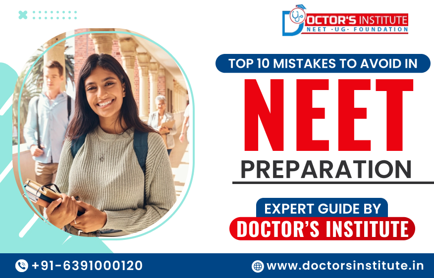 Top 10 Mistakes to Avoid in NEET Preparation – Doctor’s Institute Expert Guide